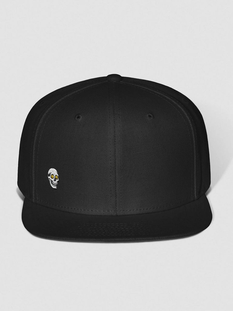 Smiley Skull Snapback Cap product image (1)