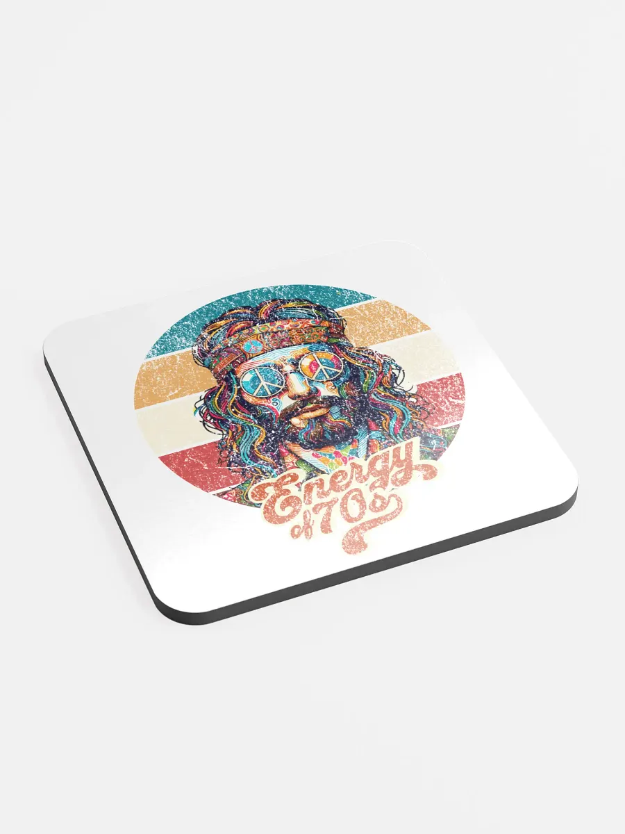 Hippie Vibes Cork Coaster product image (2)