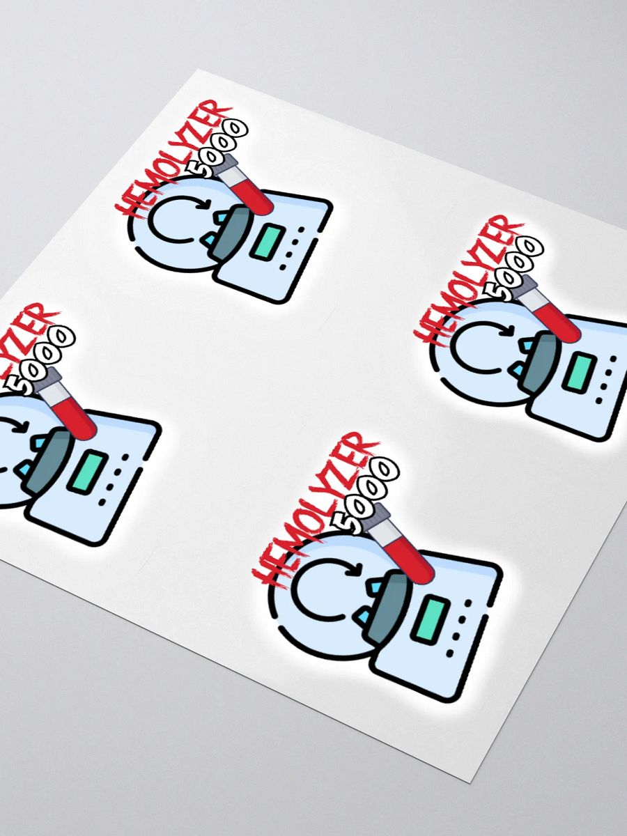 "Hemolyzer 5000" Centrifuge Sticker product image (5)
