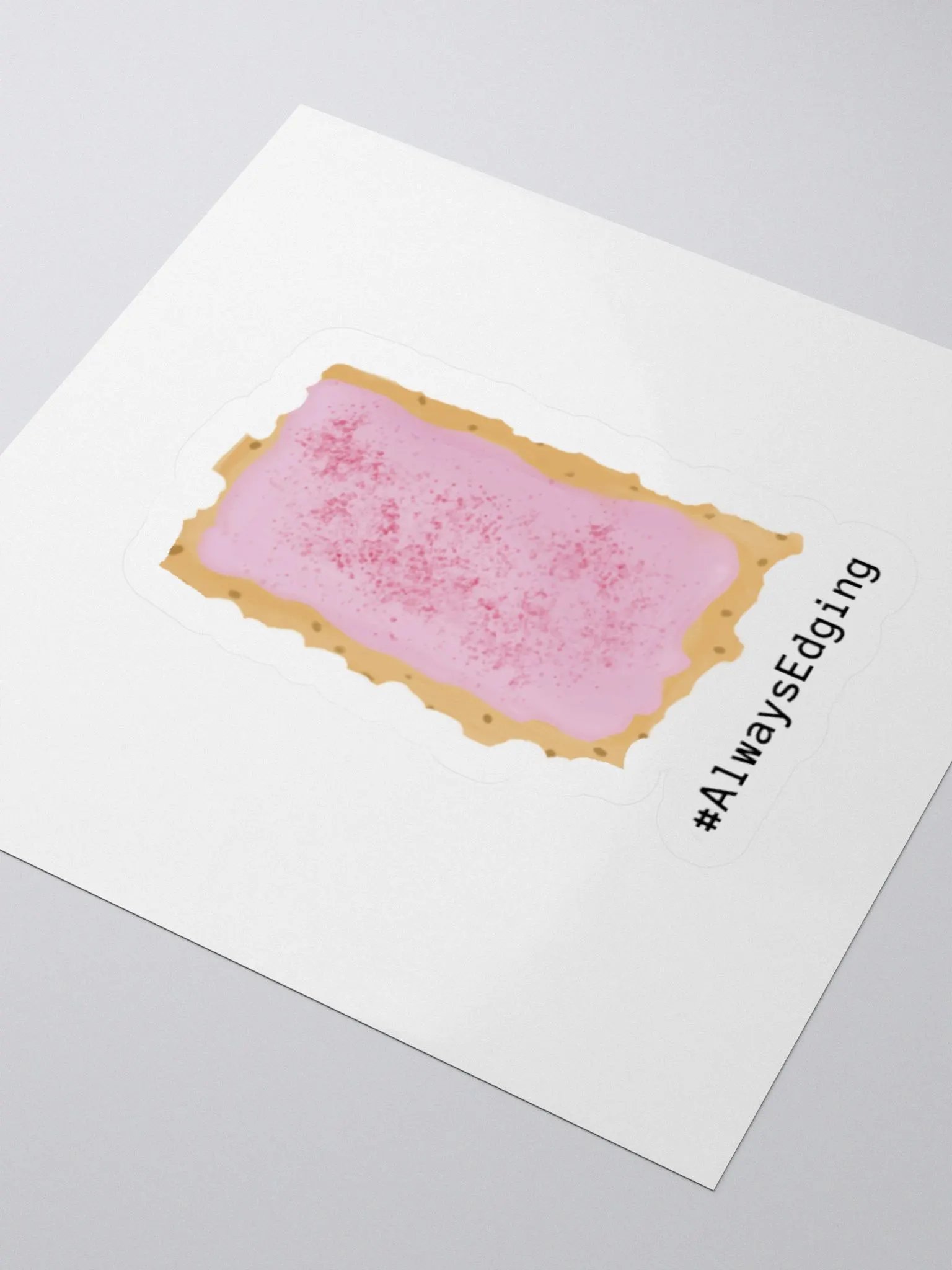 #AlwaysEdging Sticker product image (4)