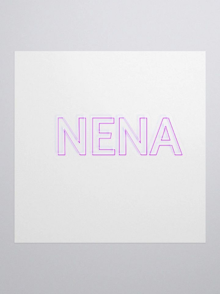 Neon Nena Sticker product image (1)