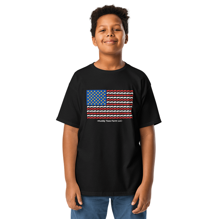 Tractor Flag Youth Tee product image (1)