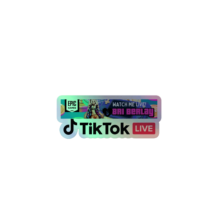 Bri Berlay Holographic Stickers product image (1)