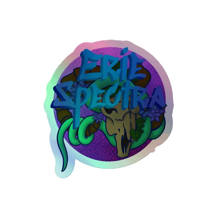 Erie spectra branded Holographic Sticker product image (2)