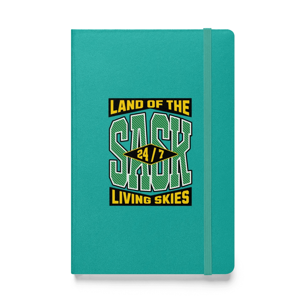 Sask Land Of The Living Skies 24/7 Hardcover Notebook product image (1)
