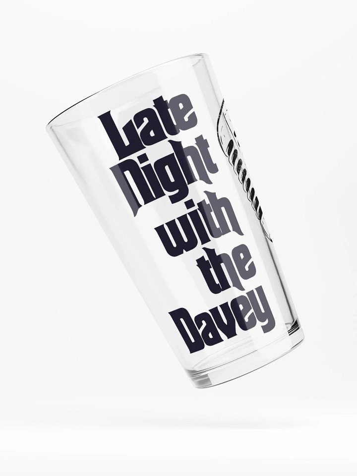 Late Night Pint Glass product image (1)