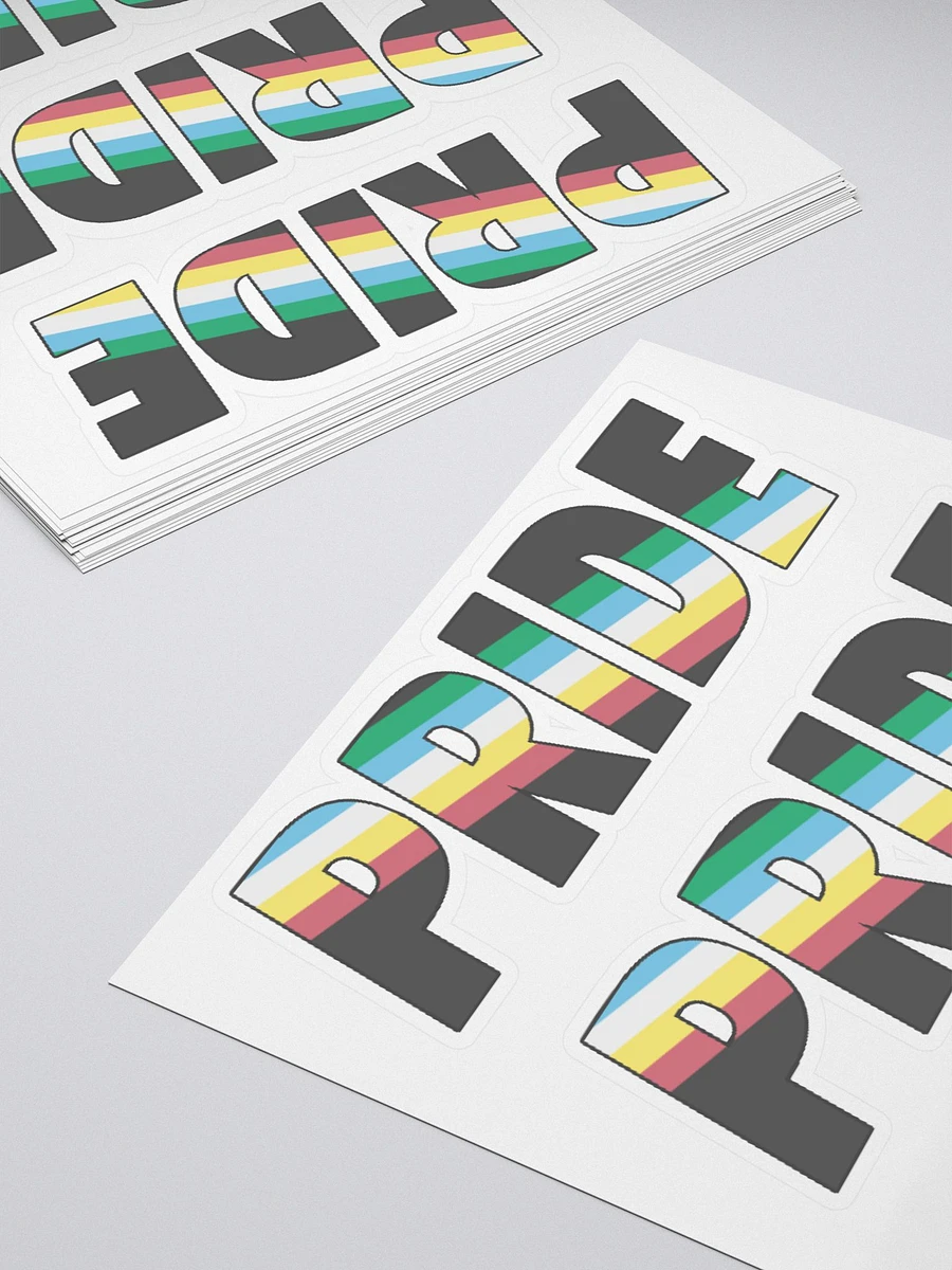 Disability Pride x3 bubble free stickers product image (4)