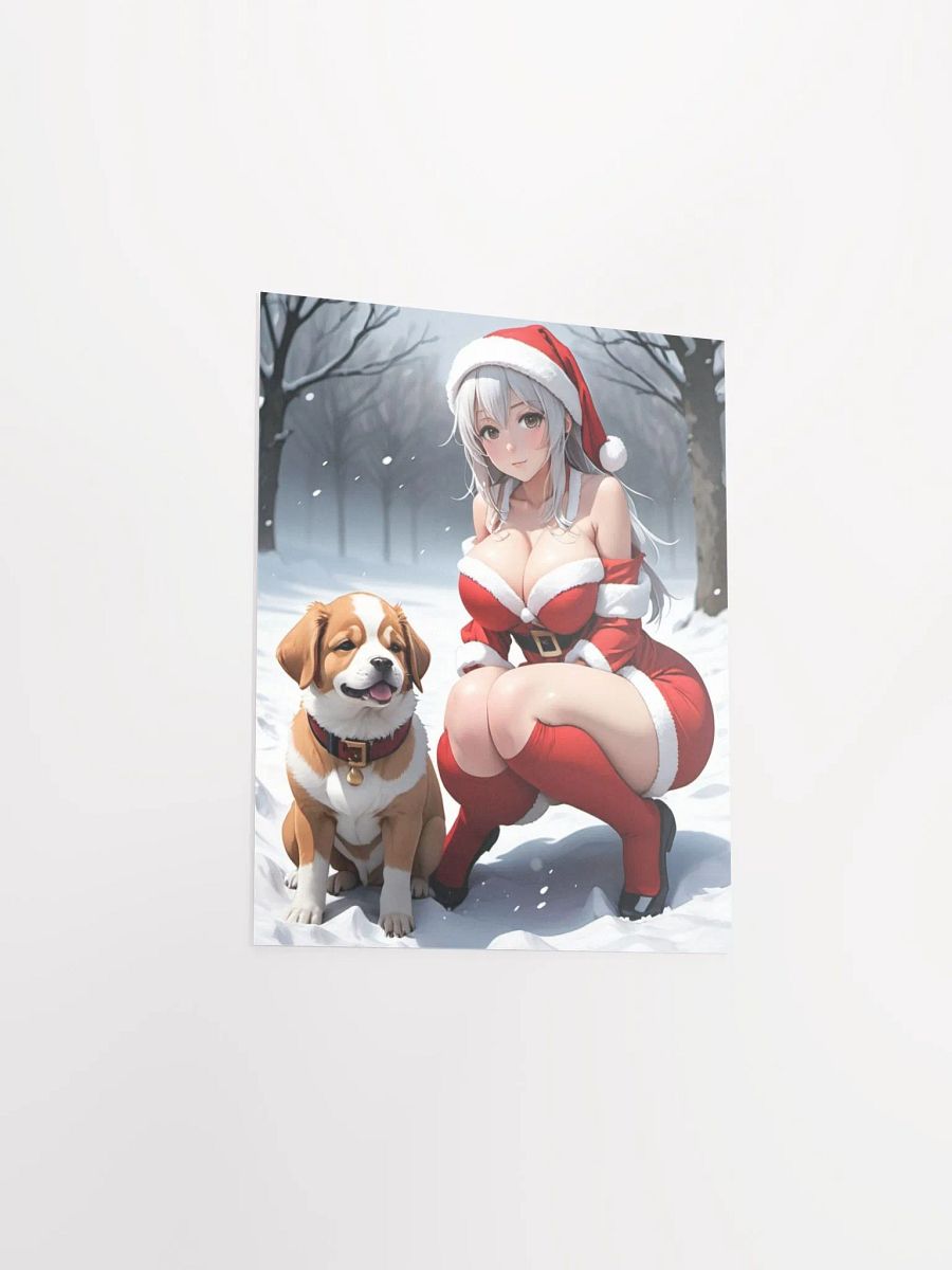 Santa's Snowy Serenade Poster product image (17)