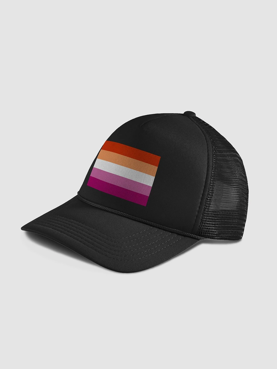 Lesbian Pride Flag - Foam Trucker Hat product image (4)