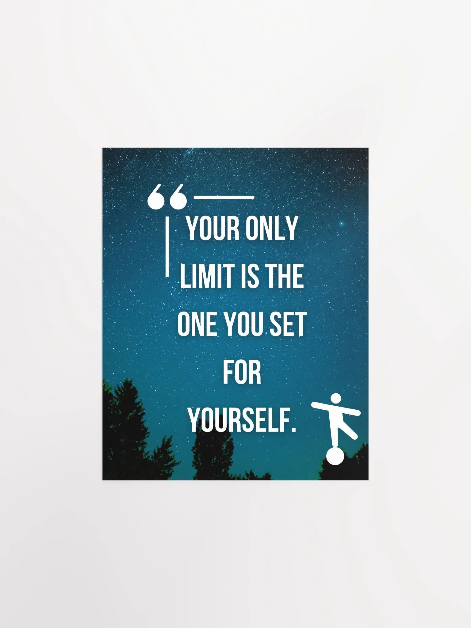 Only Limit Sustainable Poster product image (3)