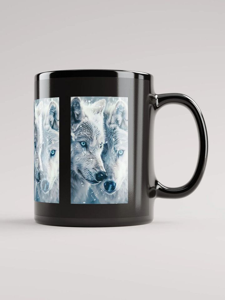 Arctic Gaze Wolves Mug product image (2)
