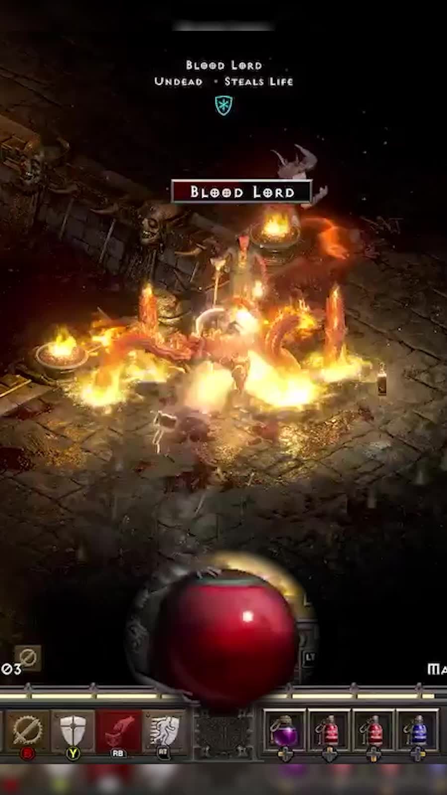 SSF Paladin on Xbox Died Players 8 OOF #diablo2 #diablo2resurrected  #diablo2remaster #diablo2remastered #diablo2resurrectedgameplay