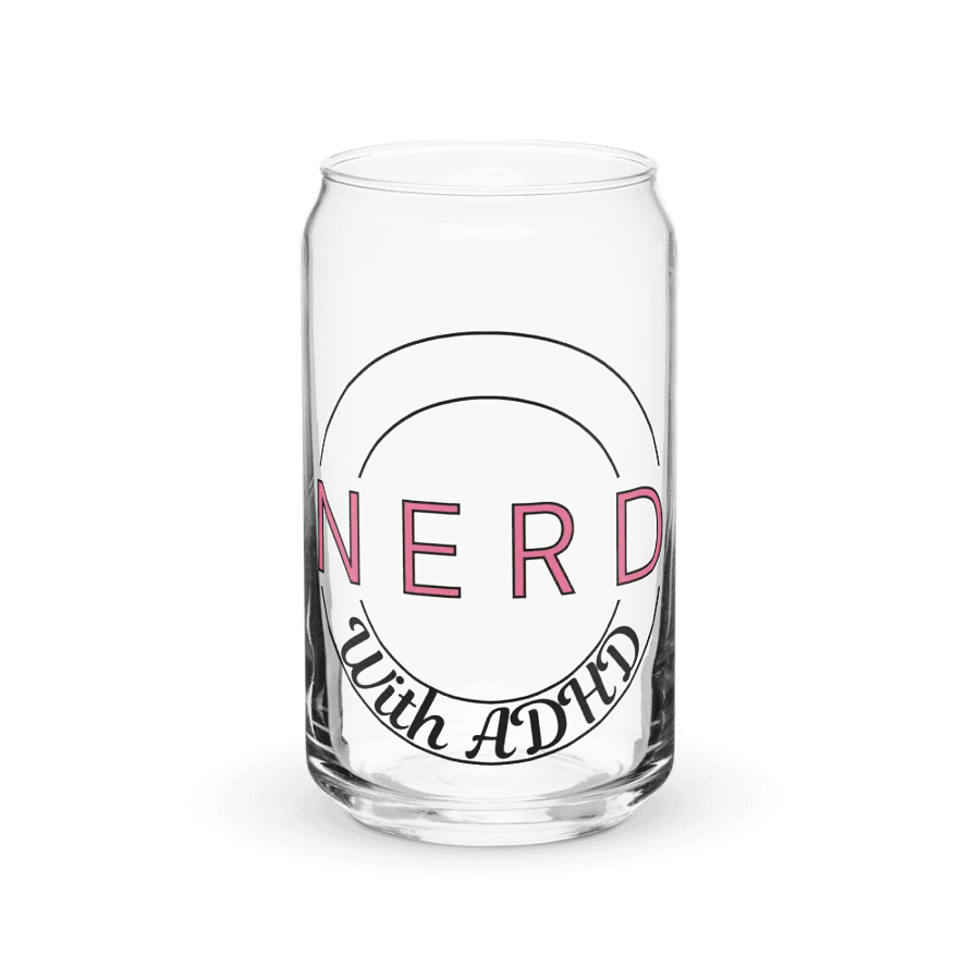 Nerd Logo Can-Shaped Glass product image (1)