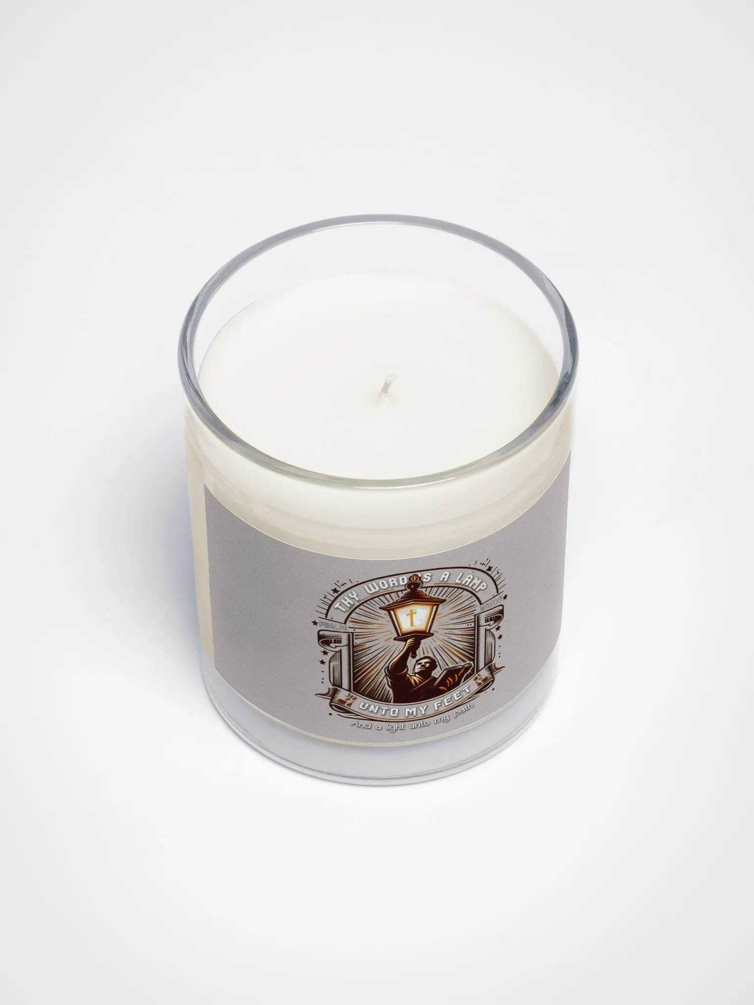 Thy Word is a Lamp Soy Wax Candle product image (3)