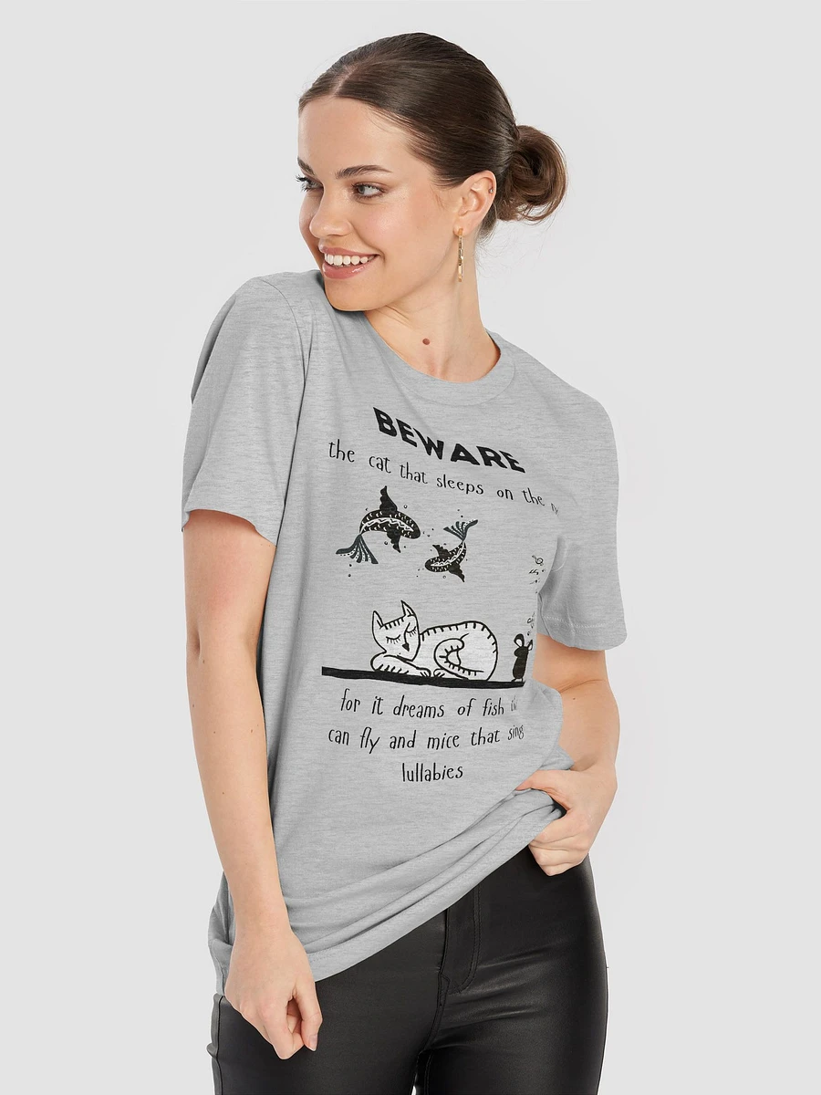 Beware the Sleeping Cat T-Shirt product image (78)