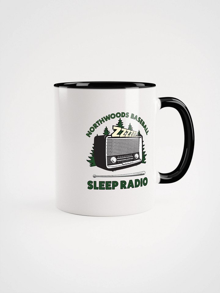 Northwoods Baseball Sleep Radio Coffee Mug product image (1)