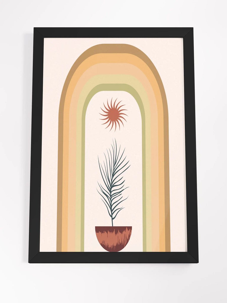Radiant Flora Framed Art Print product image (24)