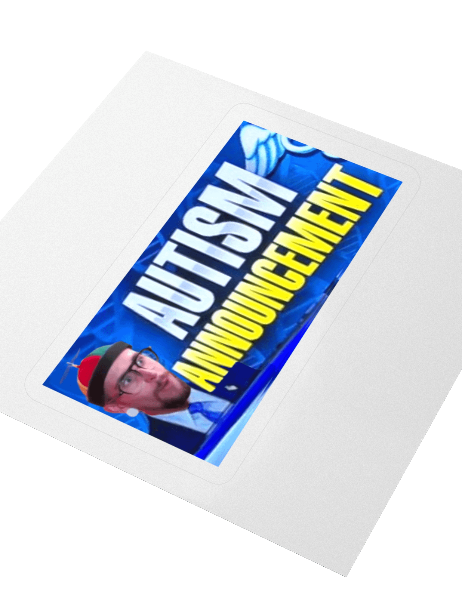 AUTISM ANNOUNCEMENT sticker product image (3)