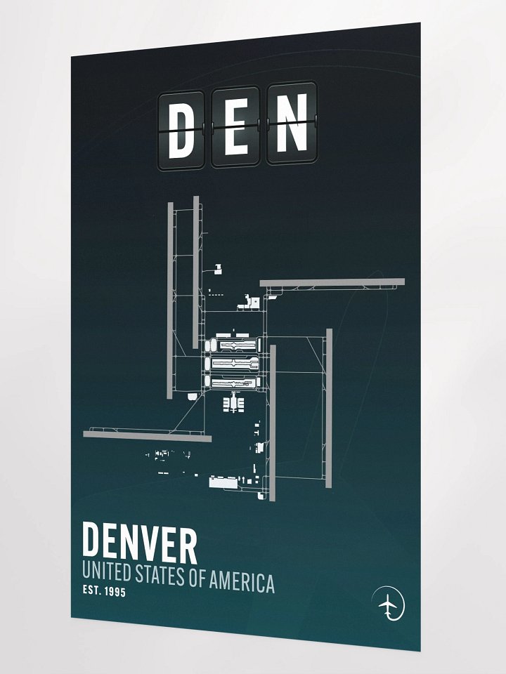 Denver DEN Poster product image (2)