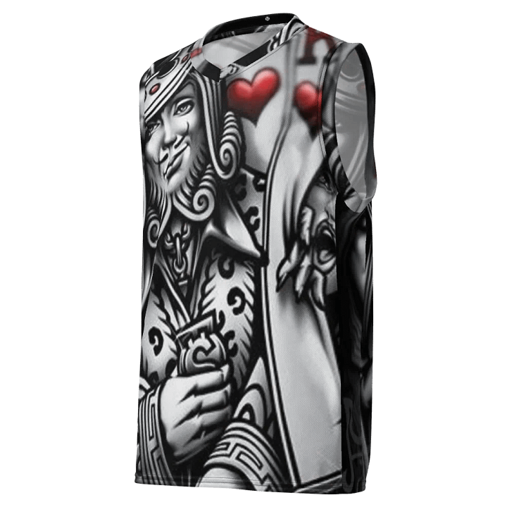 King of Hearts basketball jersey product image (1)