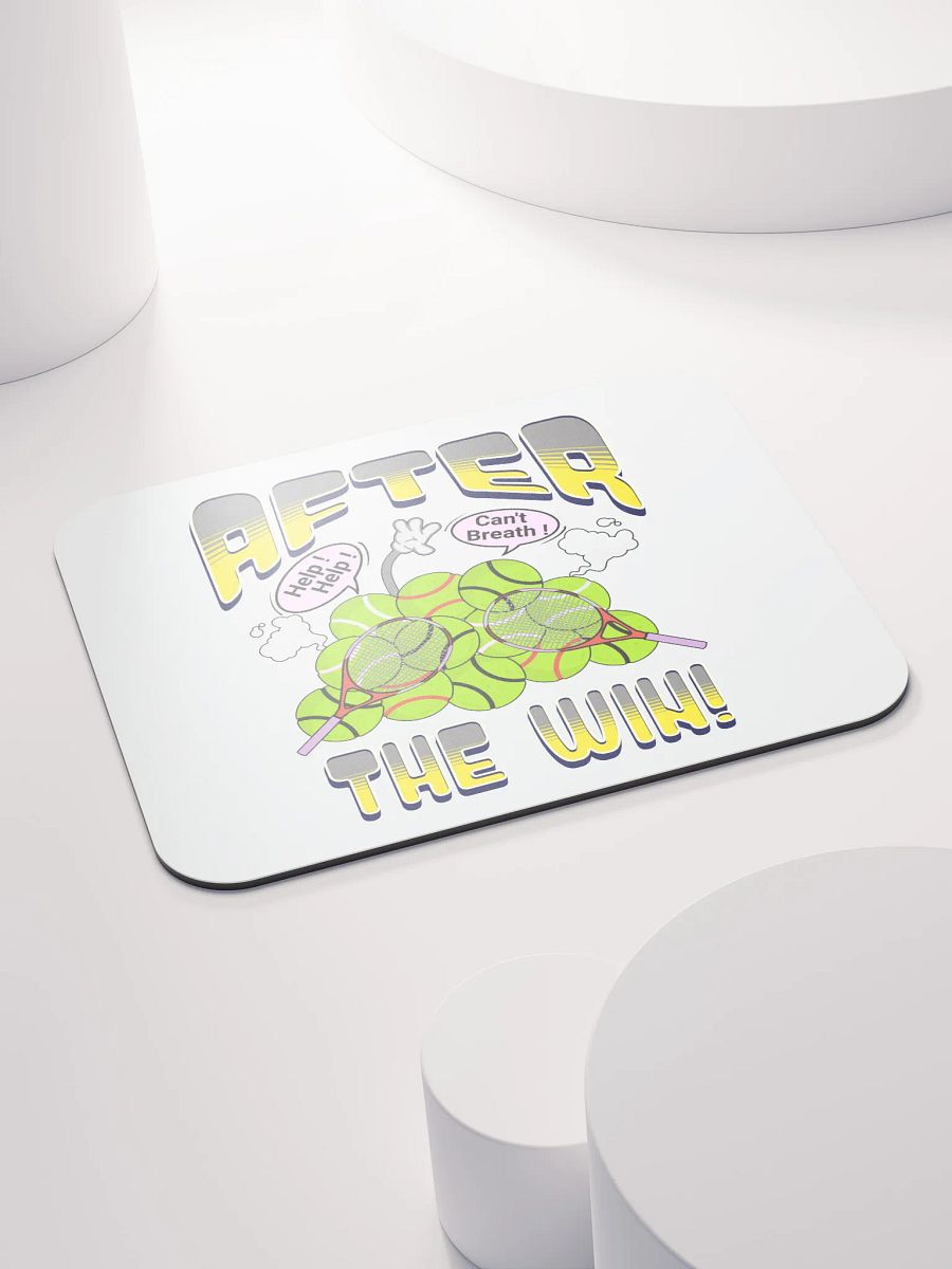 After The Win Tennis Whimsical Mouse Pad product image (4)
