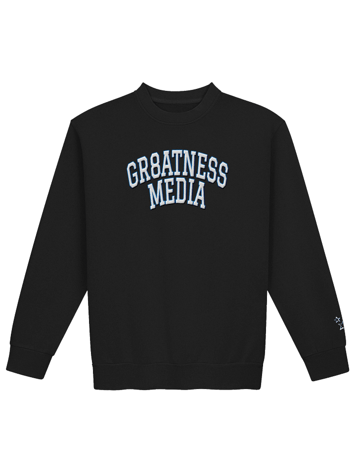 [GR8ATNESS]® VARSITY CREWNECK product image (1)