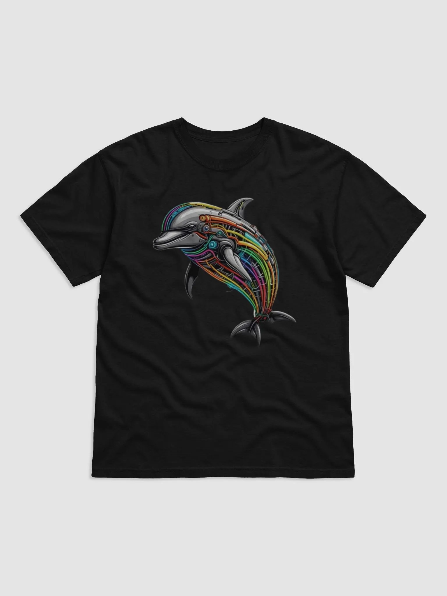Dolphin Robot T Shirt product image (9)