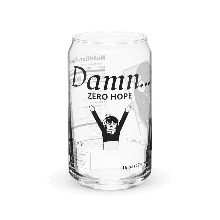 Damn... Can-Shaped Glass product image (1)