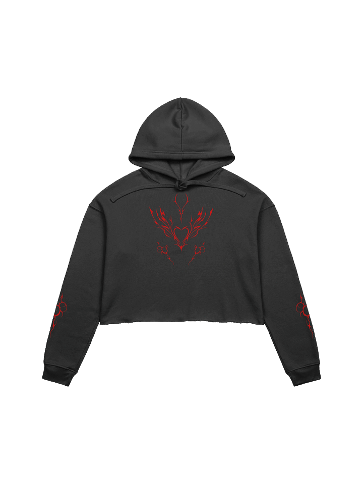 Inferno Heart Cropped Hoodie product image (1)