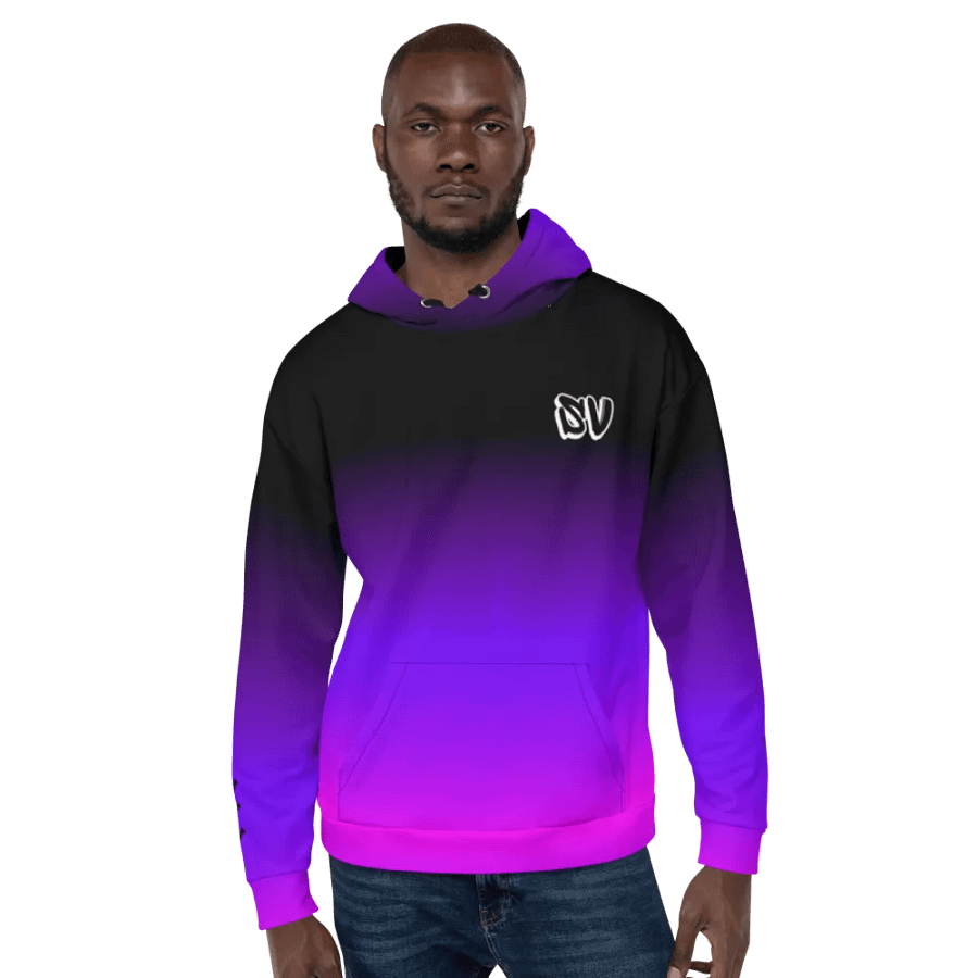 THE EMINENCE IN SHADOWN NEON COLOR FADE HOODIE product image (6)