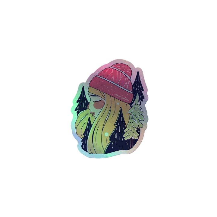 Mistral | 3D Holographic Kiss-Cut Sticker product image (2)