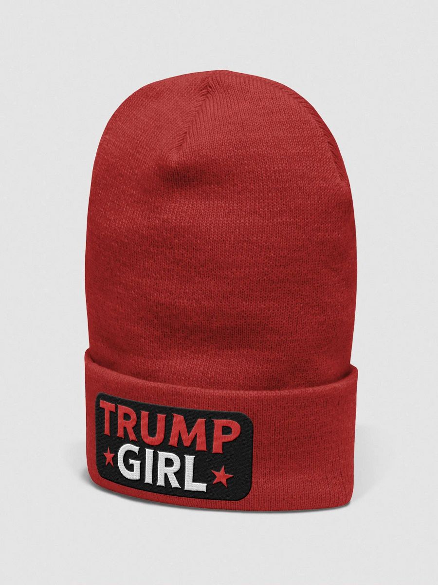 Cuffed Beanie: Trump Girl product image (3)