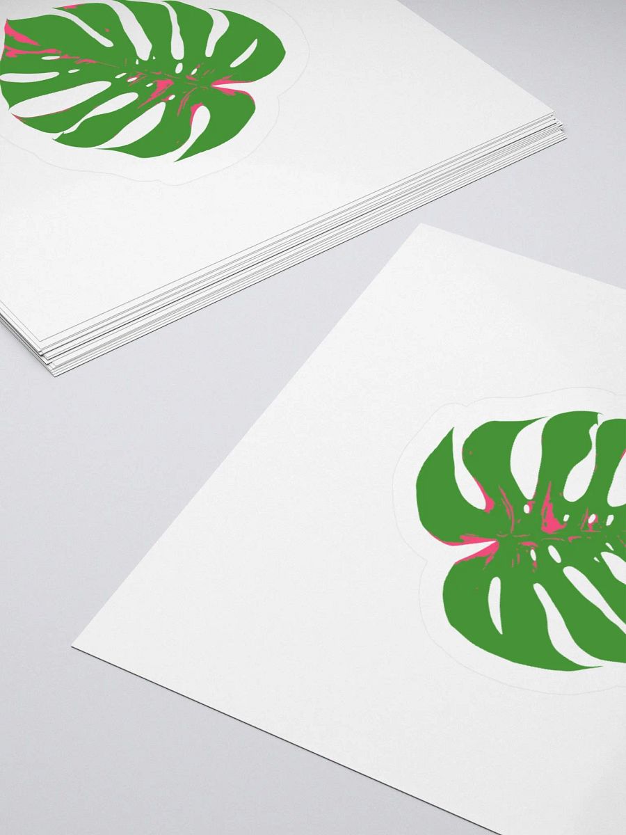 Lush Monstera Kiss Cut Stickers product image (14)