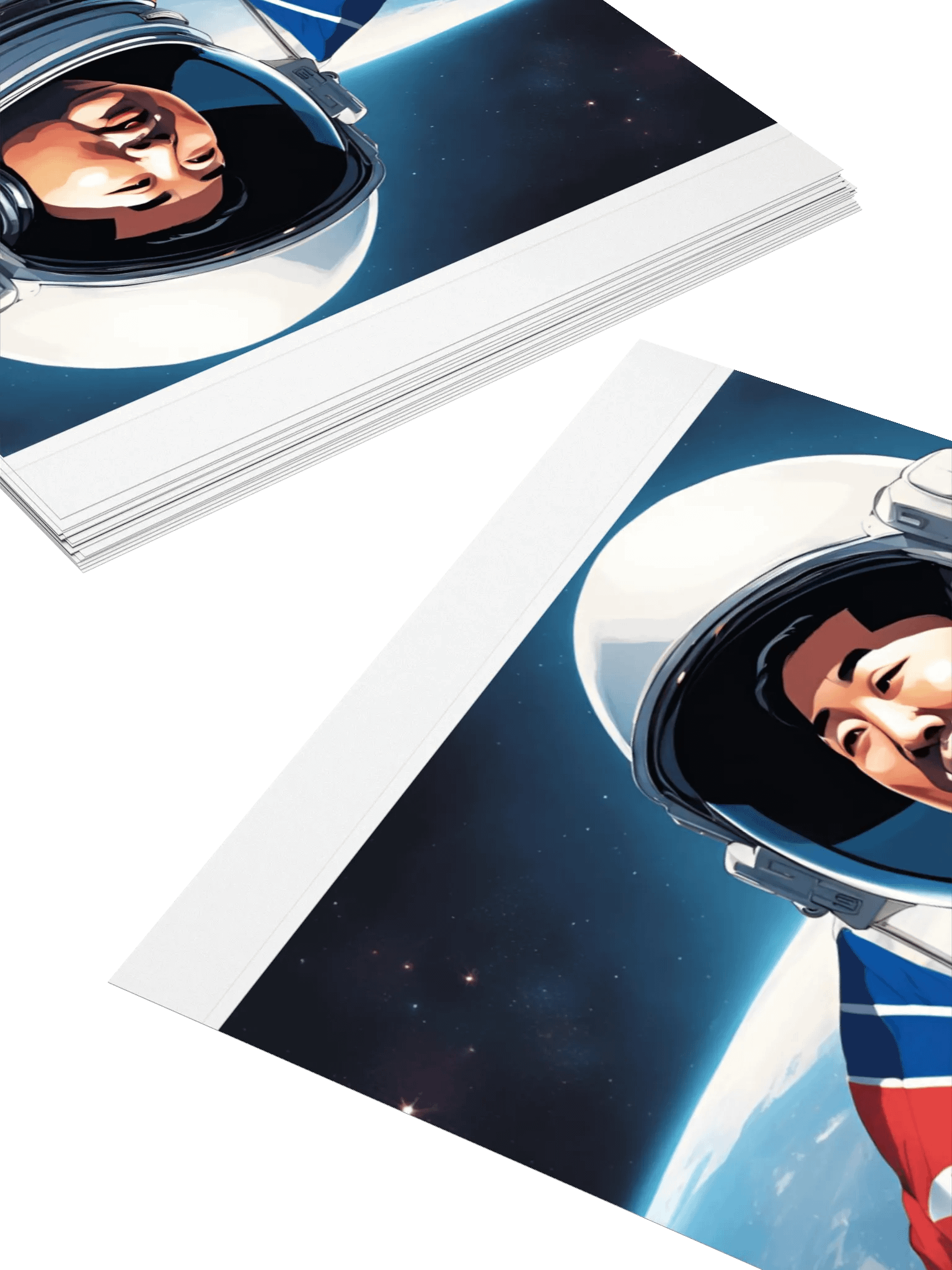 Kim Jong Un Astronaut Sticker - Conquering Space with Korean Flag product image (13)