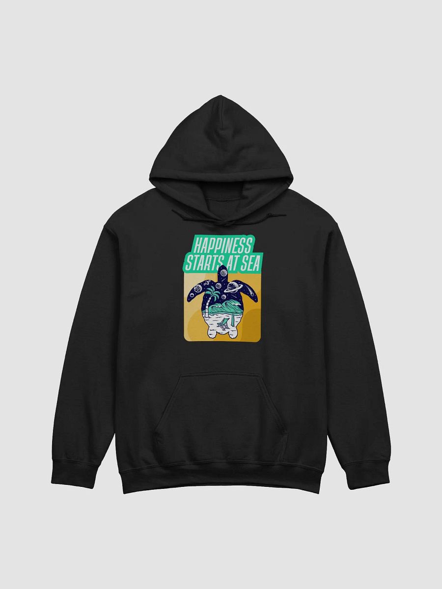 Sea Turtle Serenity Hoodie | Happiness starts at sea product image (4)