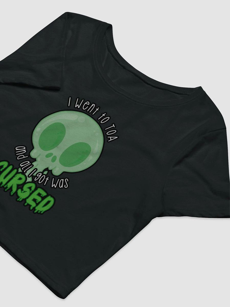 All I Got Was Cursed - Monk - Crop Tee product image (9)