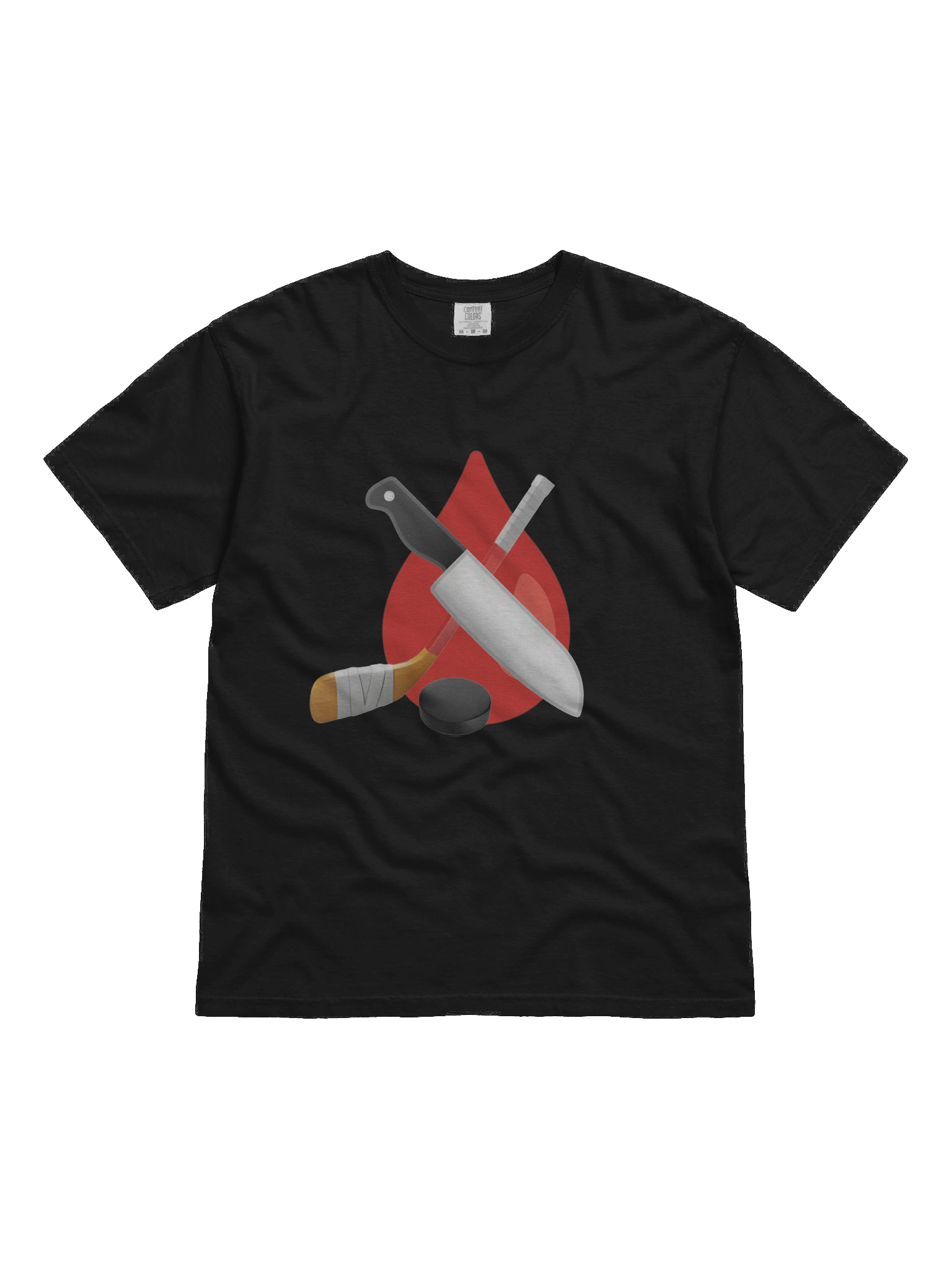Scarymojis Hockey Stab Tee product image (2)