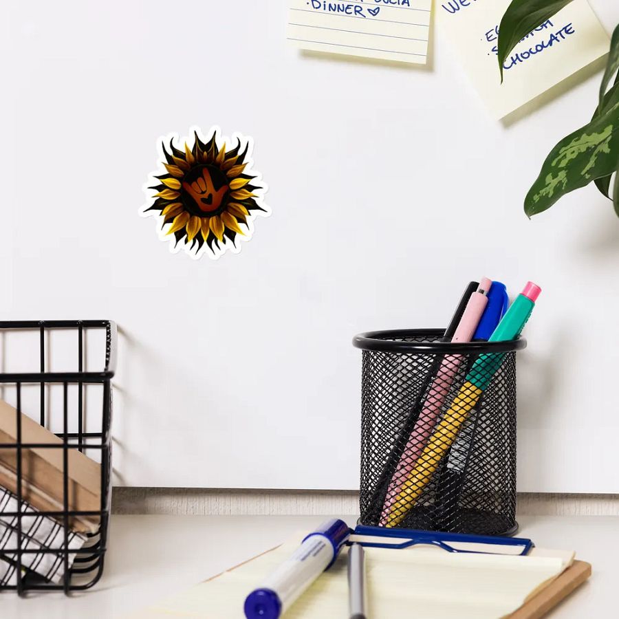 ASL Love Sunflower Magnet Set product image (12)