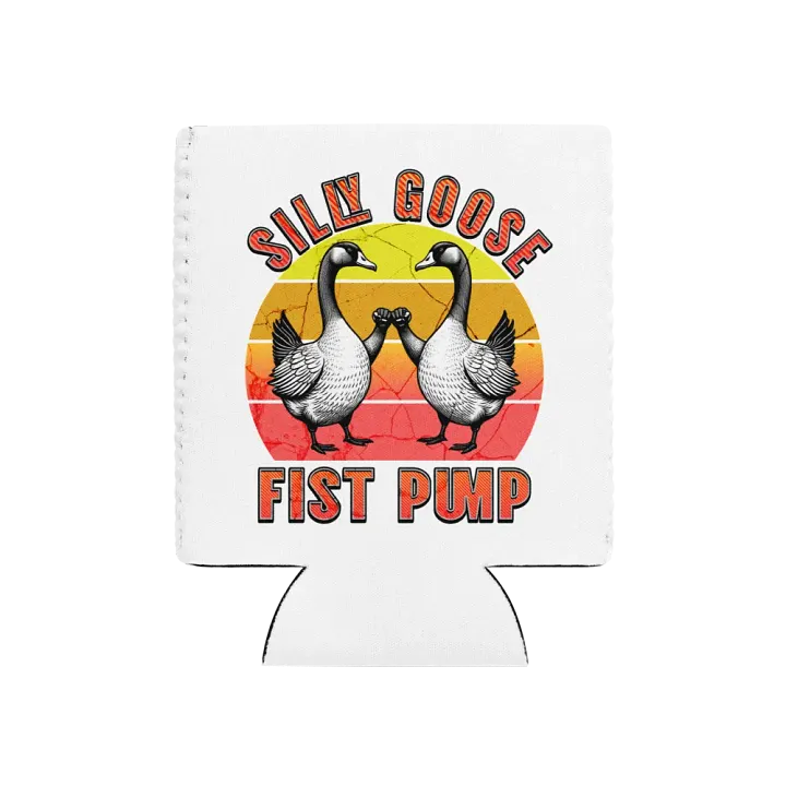 Silly Goose Fist Pump Can Cooler product image (1)