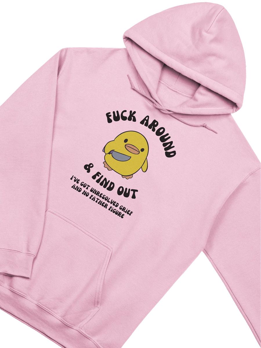 Fuck Around And Find Out No Father Figure Hoodie product image (2)