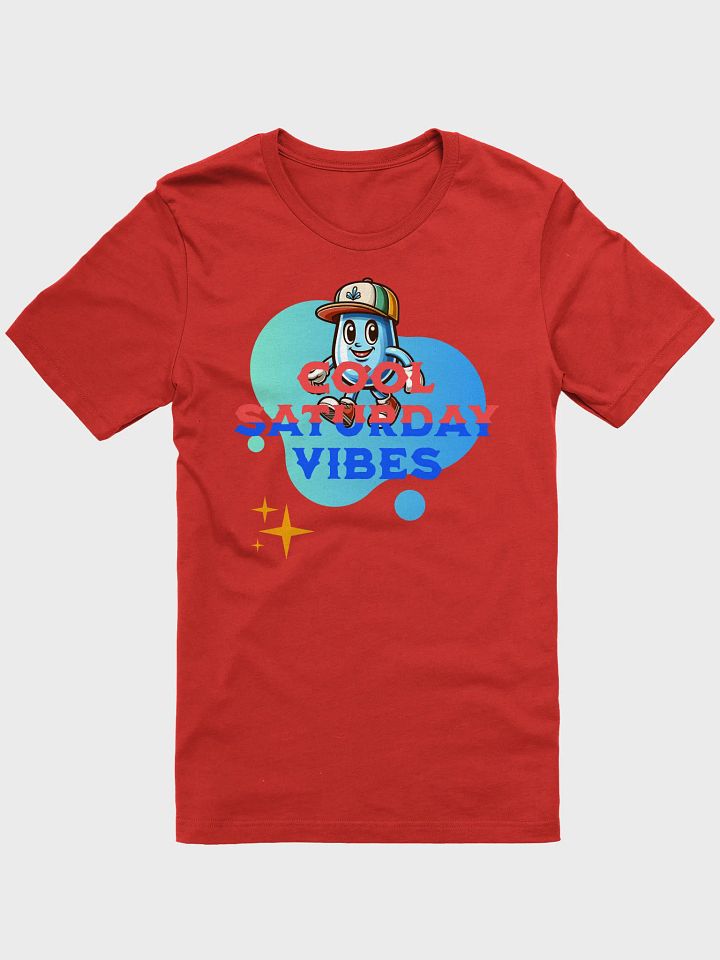 Cool Saturday Vibes Cartoon Graphic Tee product image (11)