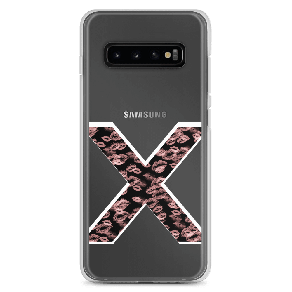 Black X Pink Lipstick Kisses | Phone Case S product image (1)