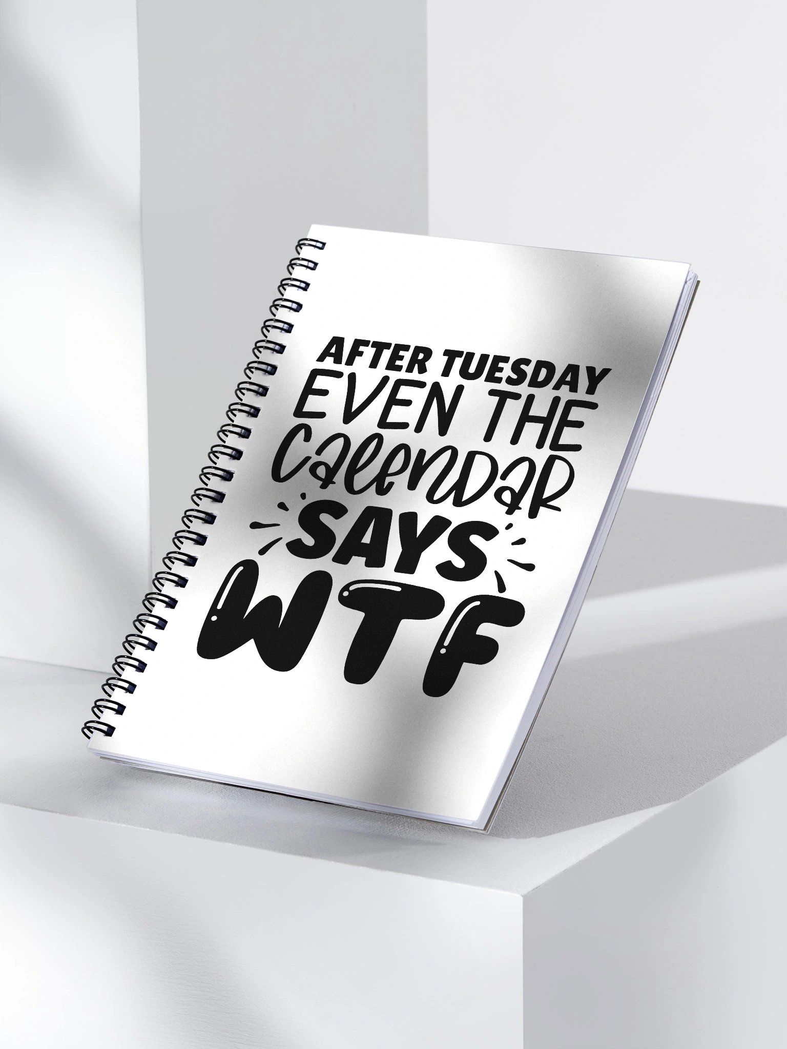 After Tuesday Even The Calendar Says WTF Notebook product image (3)