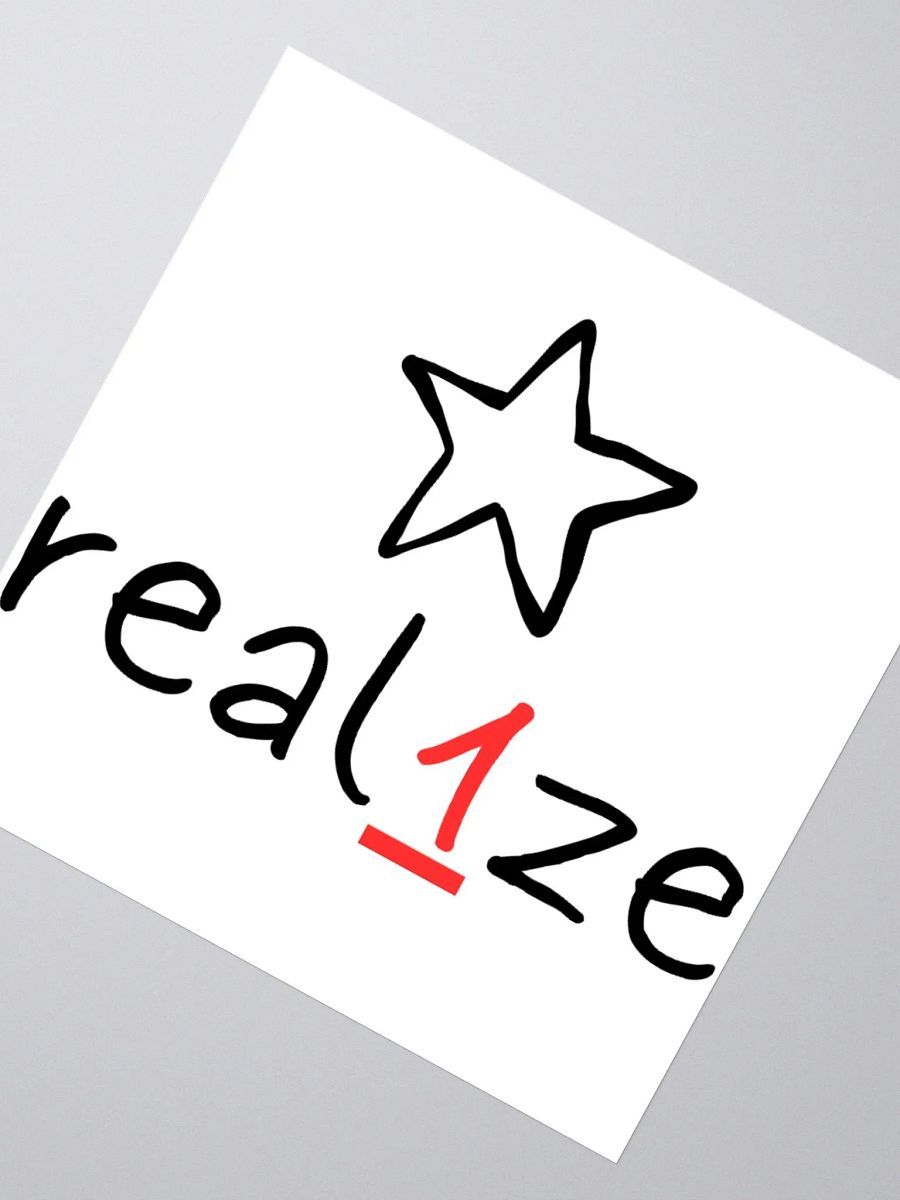 real1ze kiss cut stickers product image (2)