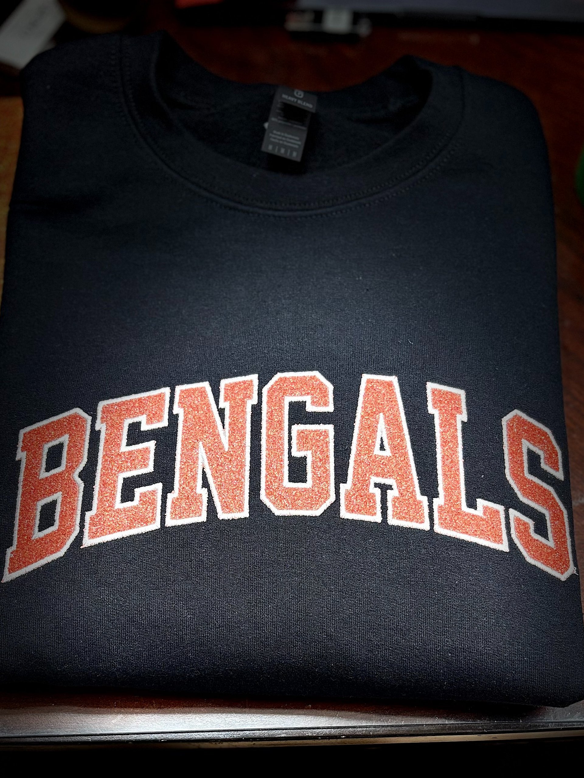 Bengals Glitter Applique product image (1)