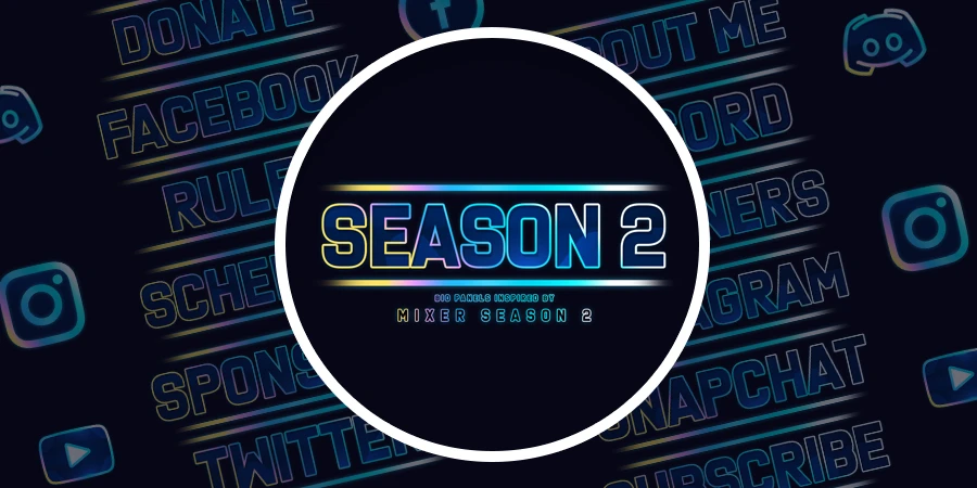 Season 2 - Stream Panels product image (2)
