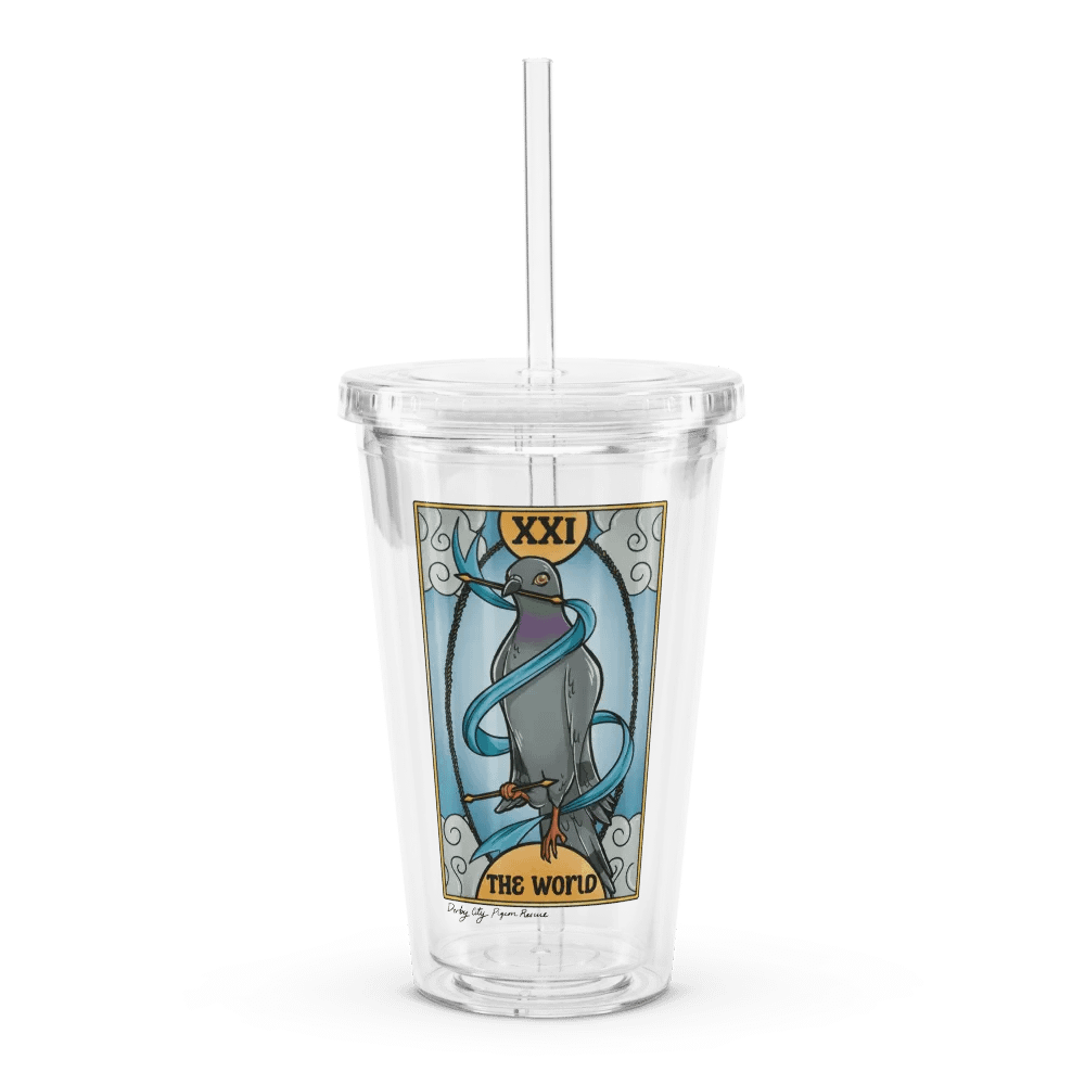 Pigeon Tarot Double Wall Tumbler product image (1)
