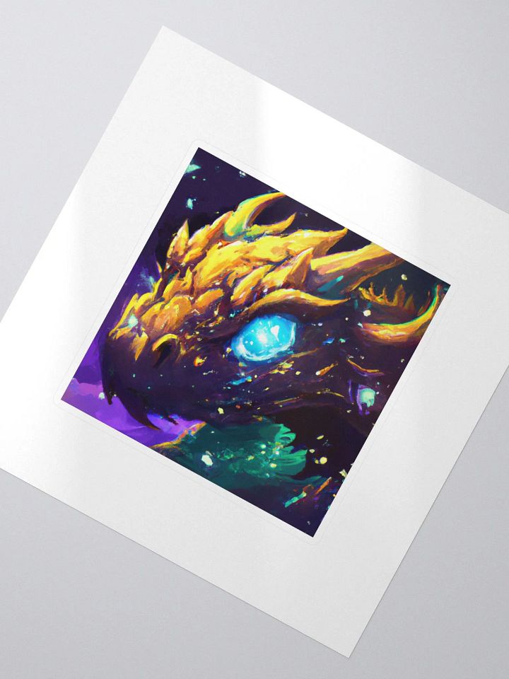 Galactic Wild Dragon Delta Sticker product image (2)