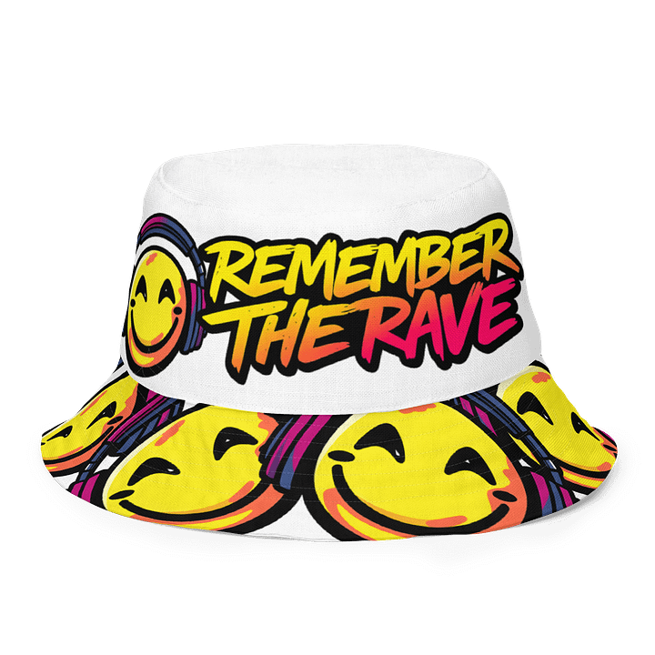 Remember The Rave - All-Over Print Reversible Bucket Hat product image (2)
