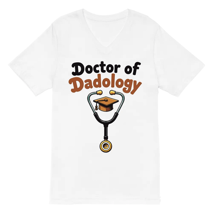 Doctor of Dadology V-Neck Tee product image (2)